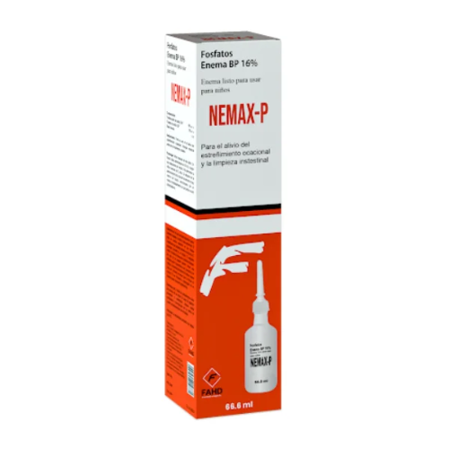 NEMAX-P ENEMA FOSFATO DE SODIO PED 66.6ML